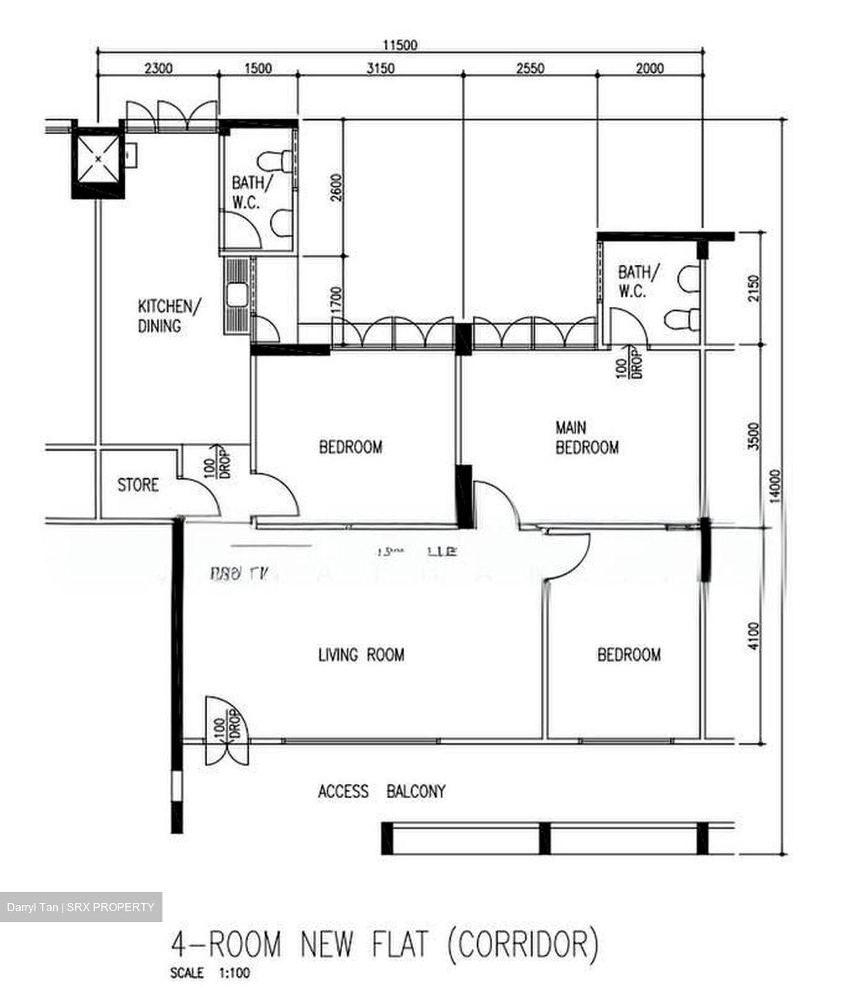 Blk 468 Jurong West Street 41 (Jurong West), HDB 4 Rooms #574234731